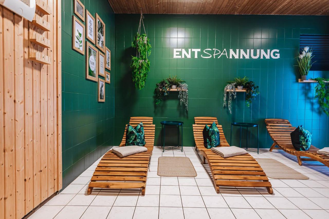 Xxl Ferienhaus Goldberger See - Sauna - 16 Personen 外观 照片