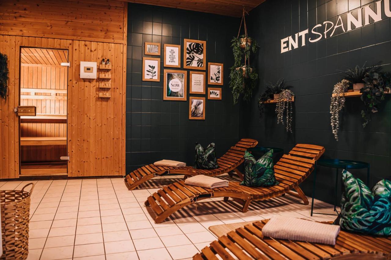 Xxl Ferienhaus Goldberger See - Sauna - 16 Personen 外观 照片