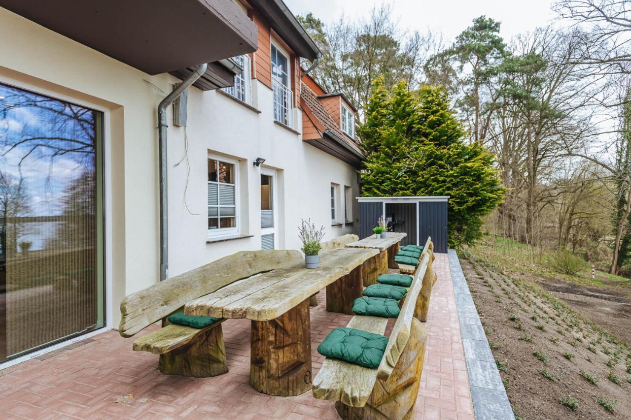 Xxl Ferienhaus Goldberger See - Sauna - 16 Personen 外观 照片