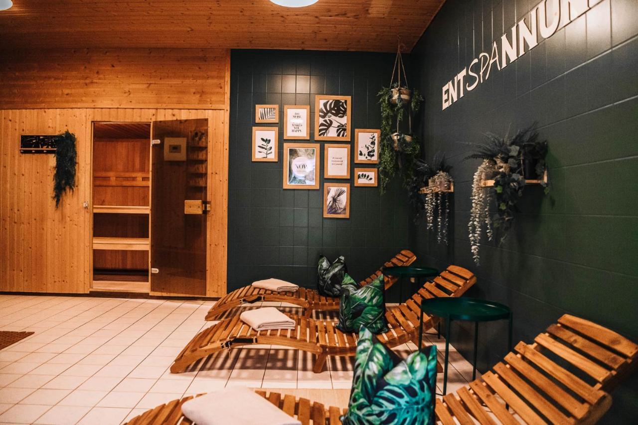 Xxl Ferienhaus Goldberger See - Sauna - 16 Personen 外观 照片